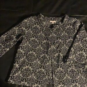 JM collection black and gray jacket